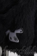 画像6: NieR Clothing / NIIERちゃんボタンカーディガン  黒 S-26-10-07-036-PU-JA-AS-ZS (6)
