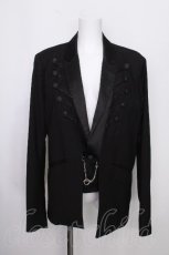 画像1: CIVARIZE / ナポレオンフェイクレイヤードテーラードジャケット  黒 S-26-10-07-038-PU-JA-AS-ZS (1)