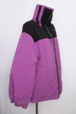 画像3: NieR Clothing / 中綿ブルゾンジャケット  紫ｘ黒 S-26-10-07-040-PU-JA-AS-ZS (3)