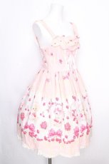 画像3: BABY,THE STARS SHINE BRIGHT / なかよしくみゃちゃんのいちごとレースのミルフィーユジュディ  ピンク S-26-10-07-047-BA-OP-AS-ZS (3)