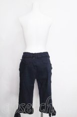 画像2: axes femme / 裾ギャザーカーゴパンツ M 黒 S-26-10-07-058-AX-PA-SZ-ZS (2)