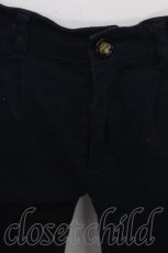 画像4: axes femme / 裾ギャザーカーゴパンツ M 黒 S-26-10-07-058-AX-PA-SZ-ZS (4)