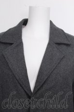画像4: NieR Clothing / チェスターコート  グレー S-26-10-07-060-PU-CO-AS-ZS (4)