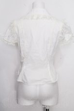 画像2: Angelic Pretty / ラウンド切り替えエンジェルブラウス  アイボリー S-26-10-07-013-AP-BL-HR-ZS (2)