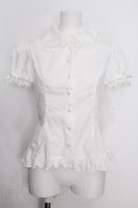 画像1: Angelic Pretty / メアリーロマンスDollブラウス  白 S-26-10-07-014-AP-BL-HR-ZS (1)