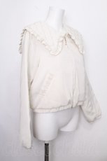 画像3: axes femme POETIQUE / キルティングビッグ襟ブルゾン  オフ S-26-10-07-018-AX-JA-HR-ZS (3)