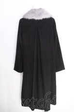 画像2: axes femme / ファー襟ロングコート  黒 S-26-10-08-040-AX-CO-AS-ZS (2)