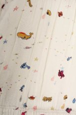 画像3: Cherir la femme / 海の仲間 刺繍ワンピース FL5 ベージュ S-26-10-08-1045-LO-OP-TE-ZS (3)