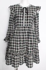 画像1: MILK / B.B.dress  紺ｘグリーン S-26-10-08-1050-ML-OP-AS-ZS (1)