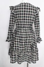 画像2: MILK / B.B.dress  紺ｘグリーン S-26-10-08-1050-ML-OP-AS-ZS (2)