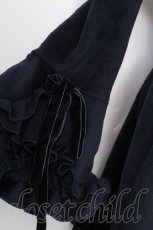 画像5: ATELIER PIERROT / ケープ付きコート  紺 S-26-10-08-1027-EL-CO-AS-ZS (5)