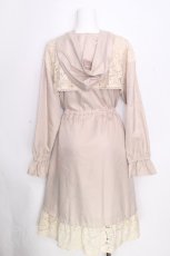画像2: axes femme / スプリングモッズコート  ベージュ S-26-10-08-012-AX-CO-HR-ZS (2)
