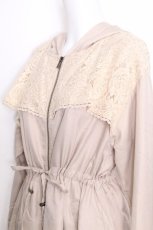 画像3: axes femme / スプリングモッズコート  ベージュ S-26-10-08-012-AX-CO-HR-ZS (3)