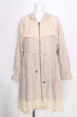 画像5: axes femme / スプリングモッズコート  ベージュ S-26-10-08-012-AX-CO-HR-ZS (5)