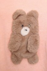 画像3: Franche Lippee / 2頭身くまニットプルオーバー 3L ピンク S-26-10-08-013-LO-TO-HR-ZS (3)