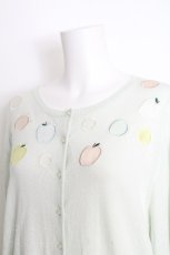 画像3: Franche Lippee / りんごアップリケニット FL5 ミント S-26-10-08-017-LO-TO-HR-ZS (3)