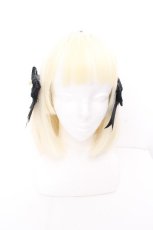 画像4: BABY,THE STARS SHINE BRIGHT / ローズレースリボンクリップ  黒 S-26-10-12-003-BA-AC-TE-ZS (4)