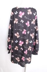 画像3: CHIP CLIP / くまプリントTシャツ  黒 S-26-10-12-029-LO-TO-HR-ZS (3)