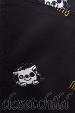 画像5: NieR Clothing / 転写ジップパーカー  黒 S-26-10-12-043-PU-BL-HR-ZS (5)