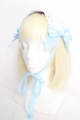 Preview of Creamy Ribbonヘッドドレス  サックス