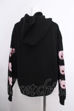 画像2: CHIP CLIP / 袖くまプリントプルオーバー  黒 S-26-10-12-1031-LO-TO-HR-ZS (2)