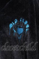 画像4: SUPER LOVERS / 猫耳ファーブルゾン  黒 S-26-10-12-1032-PU-CO-HR-ZS (4)