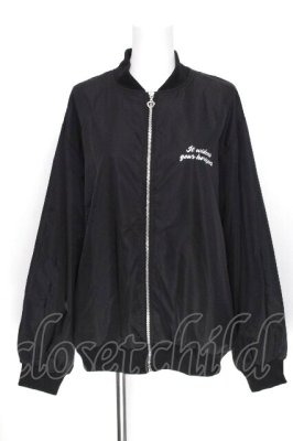Preview of くまプリントスタジャン  黒
