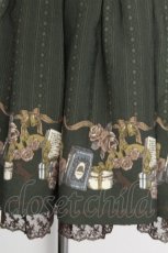 画像5: axes femme / プレゼントBOX柄ミドルスカート  カーキ S-26-10-12-1052-AX-SK-AS-ZS (5)