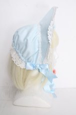 画像4: BABY,THE STARS SHINE BRIGHT / Twinkle Cinderellaボンネット  サックス S-26-10-12-1007-BA-AC-HR-ZS (4)