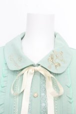 画像4: axes femme POETIQUE / メリーゴーランド刺繍ブラウス  ミント S-26-10-12-1012-AX-BL-AS-ZS (4)