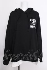 画像1: CHIP CLIP / くまプリントパーカー  黒 S-26-10-12-1022-LO-TO-HR-ZS (1)