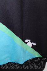 画像4: NieR Clothing / 転写ジップパーカー  黒 S-26-10-12-045-PU-BL-HR-ZS (4)