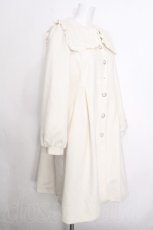 画像2: axes femme POETIQUE / スクエアカラーコート  オフ S-26-10-12-046-AX-CO-AS-ZS (2)