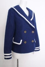 画像2: MILK / Sailor Pコート  紺 S-26-10-12-048-ML-CO-HR-ZS (2)