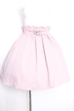 画像1: LOLITA / ビジューバックルスカート  ピンク S-26-10-12-051-LO-SK-HR-ZS (1)