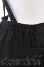 画像4: axes femme / サイドプリーツバックル付スカート  黒 S-26-10-12-059-AX-SK-AS-ZS (4)