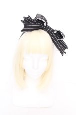 画像1: Chalmiere / ゴシックドールカチューシャ  黒 S-26-10-12-009-AX-AC-AS-ZS (1)