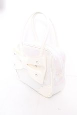 画像2: Angelic Pretty / 宝石リボンバッグ  白 S-26-10-12-017-AP-BG-AS-ZS (2)