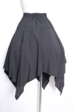 画像3: NieR Clothing / 刺 イレヘムスカート  黒 S-26-10-13-044-PU-SK-HR-ZS (3)