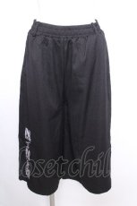 画像1: NieR Clothing / 7分丈パンツ  黒 S-26-10-13-051-PU-PA-HR-ZS (1)