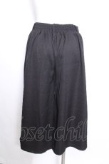 画像4: NieR Clothing / 7分丈パンツ  黒 S-26-10-13-051-PU-PA-HR-ZS (4)