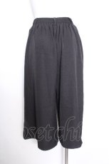 画像4: NieR Clothing / 7分丈パンツ  黒 S-26-10-13-052-PU-PA-HR-ZS (4)