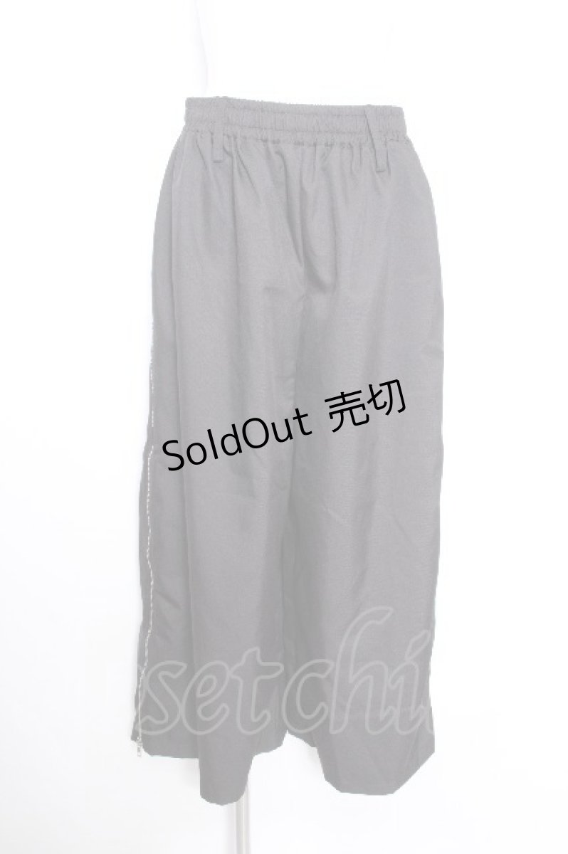 画像1: NieR Clothing / ワイドパンツ  黒 S-26-10-13-053-PU-PA-HR-ZS (1)