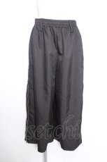 画像1: NieR Clothing / ワイドパンツ  黒 S-26-10-13-053-PU-PA-HR-ZS (1)