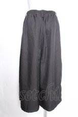 画像4: NieR Clothing / ワイドパンツ  黒 S-26-10-13-053-PU-PA-HR-ZS (4)