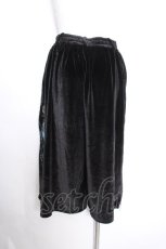 画像3: NieR Clothing / 刺繍ベロアパンツ  黒 S-26-10-13-056-PU-PA-HR-ZS (3)