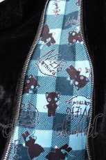 画像5: NieR Clothing / 刺繍ベロアパンツ  黒 S-26-10-13-056-PU-PA-HR-ZS (5)