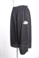 画像1: NieR Clothing / 7分丈パンツ  黒 S-26-10-13-057-PU-PA-HR-ZS (1)