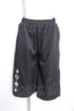 画像1: NieR Clothing / 7分丈パンツ  黒 S-26-10-13-058-PU-PA-HR-ZS (1)