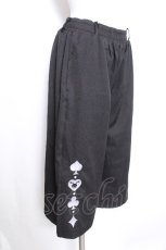 画像2: NieR Clothing / 7分丈パンツ  黒 S-26-10-13-058-PU-PA-HR-ZS (2)
